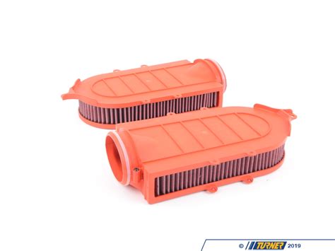 The air filter has a lower air resistance than a standard filter. FB866/04 - BMC Performance Air Filter - F15 xDrive50i, F85 X5 M | Turner Motorsport