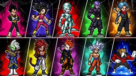 All Transformations All Super Ultimate Attacks Dragon Ball Forms
