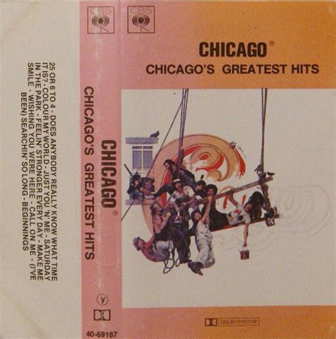 Chicago Chicagos Greatest Hits 1975 Cassette Discogs