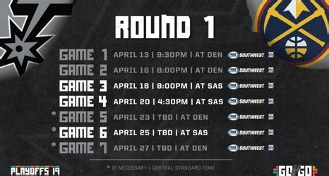 Visit foxsports.com for real time, national basketball association scores & schedule information. SAN ANTONIO SPURS ANNOUNCE BROADCAST SCHEDULE FOR FIRST ...