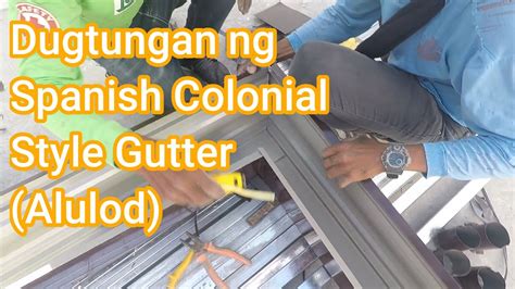 The roof line is lower than the garage roof. Part 2: Roof Tile Span and Spanish Colonial Gutter - Brown ...