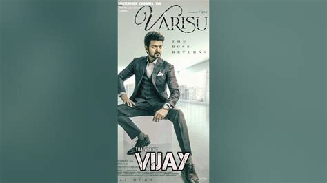 Official First Look Vijay New Look Youtube