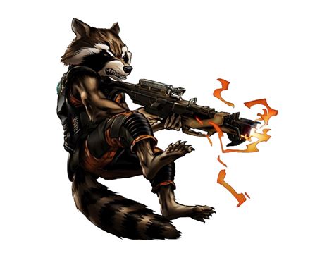 Rocket Raccoon Png Clipart Png All Png All