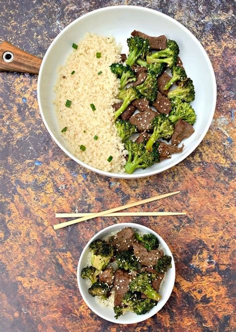 The process ends by bringing beef back to pan. Keto Low Carb Chinese Beef and Broccoli Stir Fry (Paleo ...
