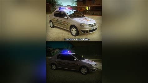 Download Dacia Logan 2008 Romania Police Car For Gta San Andreas