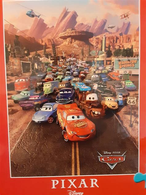 New Disney Pixar Cars Jigsaw Puzzle 300 Pieces Bonus Puzzle Etsy
