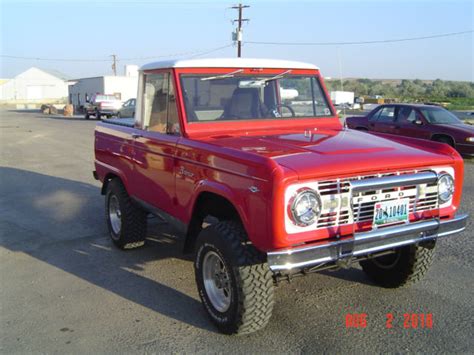 Classic 1967 Bronco Half Cab Classic Ford Bronco 1967 For Sale