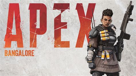 Bangalore White Background Hd Apex Legends Wallpapers Hd Wallpapers