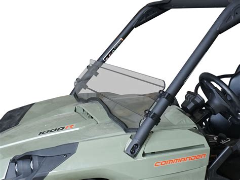 Can Am Commander Short Windshield Tinted Gp Spike Powersports