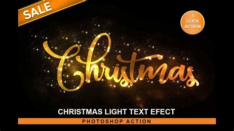 How To Create Christmas Sparkle Text Effect Ladyoak