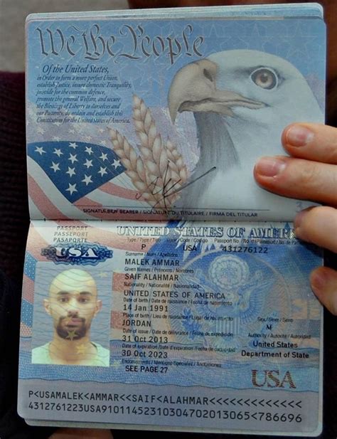 National id card and electronic id: Registered USA Passport for sale online | Passport online, Apply for passport, Passport template