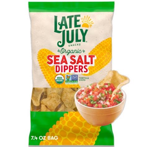 Late July Organic Sea Salt Dippers Tortilla Chips Oz Ralphs