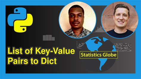 Convert List Of Key Value Pairs To Dictionary In Python 3 Example