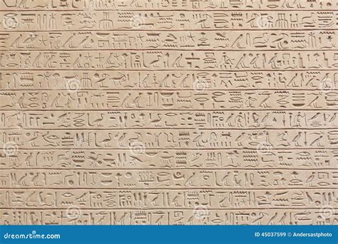 Egyptian Hieroglyphs Stone Background Stock Image Image Of Egyptian