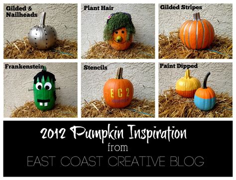Oh, and did i mention none of these ideas involve carving? Creative Pumpkin Decorating Ideas 2012