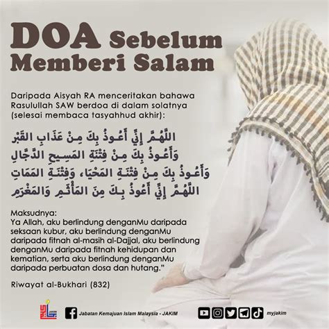 Doa Selepas Tahiyat Akhir Sebelum Memberi Salam Isobel Carpenter