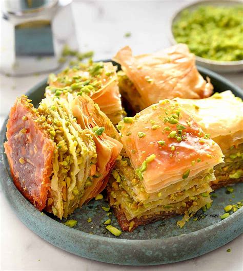 22 Baklava Pistachio Recipe CarolanneKasey