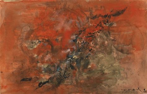Zao Wou Ki 060363 1963 Oil On Canvas
