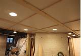 When you use the wood frame for the basement ceiling, you can cover it with corrugated metal like this. Our Basement Part 34: Grout & Beadboard Ceilings | Stately ...
