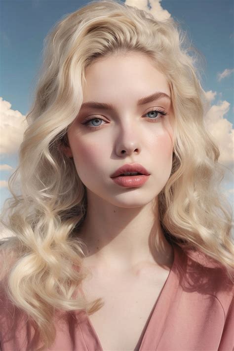 Dreamy Futuristic Blonde 3d By Xrebelyellx On Deviantart