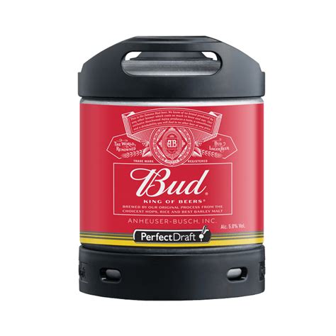 Perfectdraft Budweiser 6l Keg Buy Online Busbys Cellar