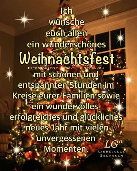 ️ Merry Christmas ️ Frohe Weihnachten Wünsche Schöne Sprüche Zu