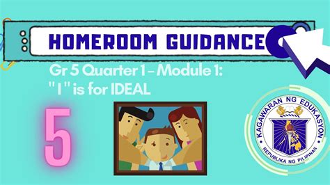 Homeroom Guidance Grade 5 Quarter 1 Module 1 Youtube
