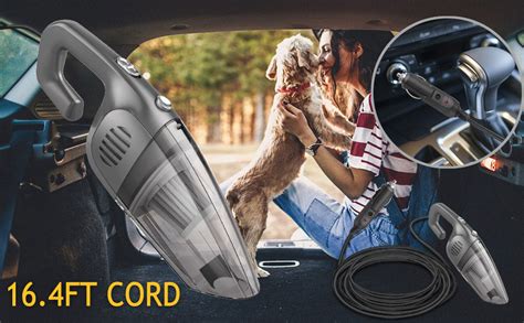 car vacuum e coastal corded car vacuum cleaner 12v 120w 7000pa high power handheld portable