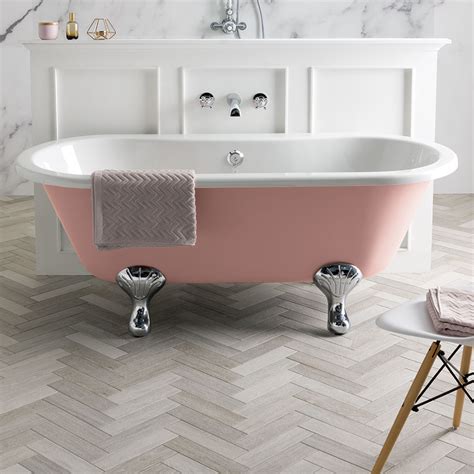 Bc Designs Elmstead Freestanding Double Ended Roll Top Bath 1700 X