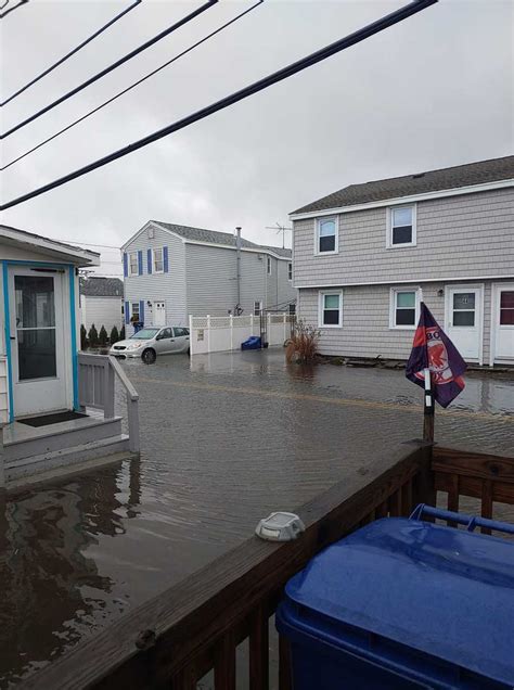 Images Flooding Along Nh Coastline Caused By Winter Storm