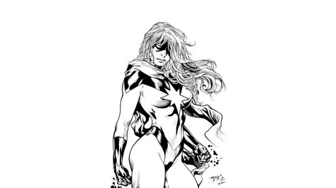 Ms Marvel Marvel Superhero Sexy Babe Wallpaper 9900x5569 553274