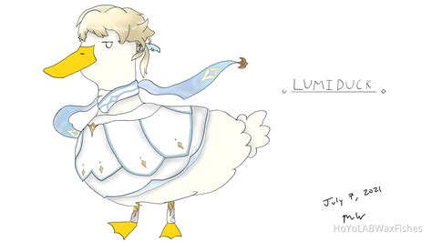 Lumine Duck Lumiduck Genshin Impact Hoyolab