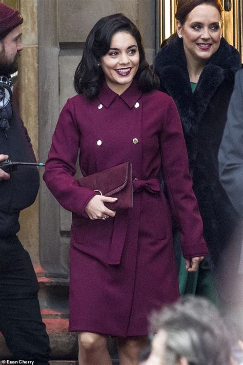 Vanessa Hudgens Films The Princess Switch Switched Again In Edinburgh