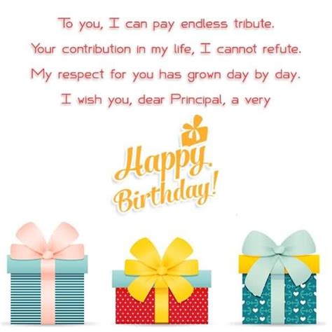 43 Meaningful Principal Birthday Wishes Greetings And Images Picsmine