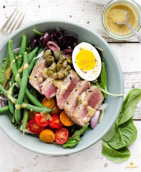 Salad Niçoise With Seared Tuna Recipe Nicoise Salad Recipe Seared