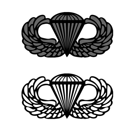 101st Airborne Logo Unit Insignia Jump Wings Airborne Tab Etsy