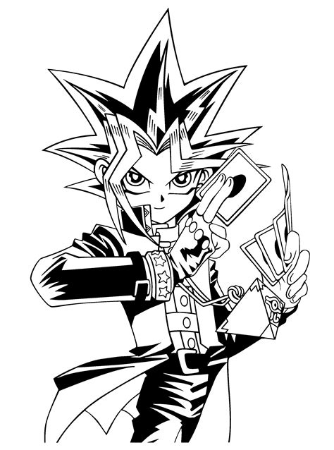 Kleurplaten Yu Gi Oh Tv Series Kleurplaten » Animaatjes.nl