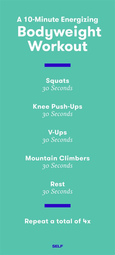 10 Total Body Workouts For When You Only Have 10 Minutes To Get It Done