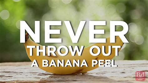 Why You Should Never Throw Out A Banana Peel