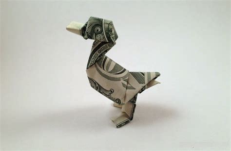 Origami Duck Dollar Bill Instructions Origami Kids