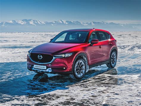 Перевези меня через Байкал 60 километров по льду на Mazda Cx 5