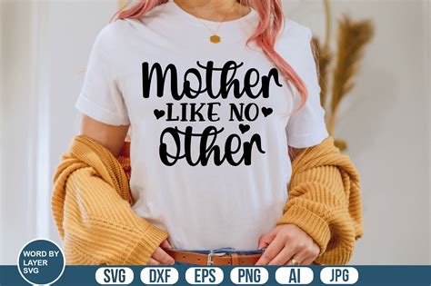 Mother Like No Other Svg Graphic By Creativemomenul022 · Creative Fabrica