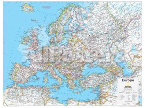 2014 Europe Political National Geographic Atlas Of The World 10th