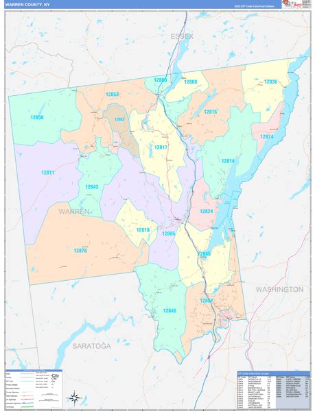 Maps Of Warren County New York