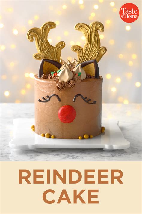 Some of them are christmas reindeer cake idea, christmas cake ideas and funny christmas cupcakes, fresh selection related to funny christmas cakes ideas, may we haven't seen them before. Reindeer Cake | Recipe | Reindeer cakes, Christmas cake, Cake
