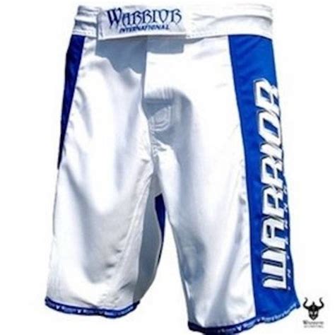 Warrior Wear Annihilation Fight Shorts Blue White Fightwear Shop Europe