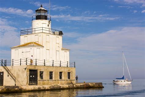 Manitowoc Wisconsin Lighthouse Photo By Mike Roemer Ice Age Trail