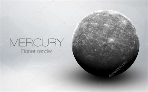 Mercury High Resolution 3d Images Presents Planets Of The Solar