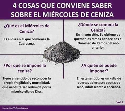 Concluyendo, el miércoles de ceniza es el inicio de un tiempo para acercarnos a dios, arrepentirnos. PARROQUIA CRISTO REY INVITA AL MIÉRCOLES DE CENIZA EN ...