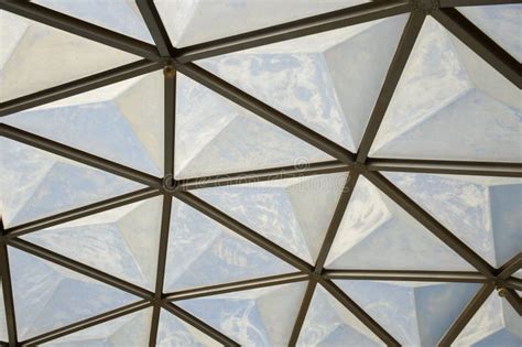 Glass Roof Texture Stock Image Image Of City Triangle 179945619